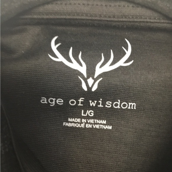 Age of Wisdom Black Shirt - Picture 9 of 13